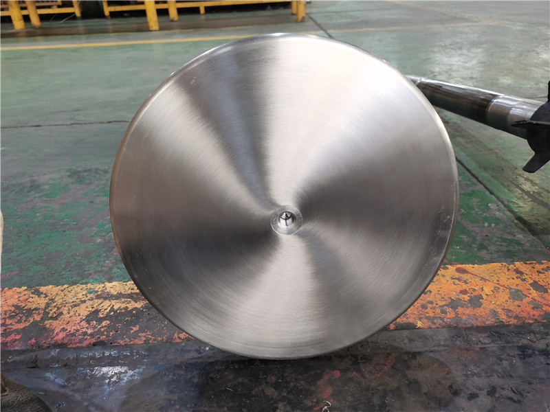 The bottom of the valve